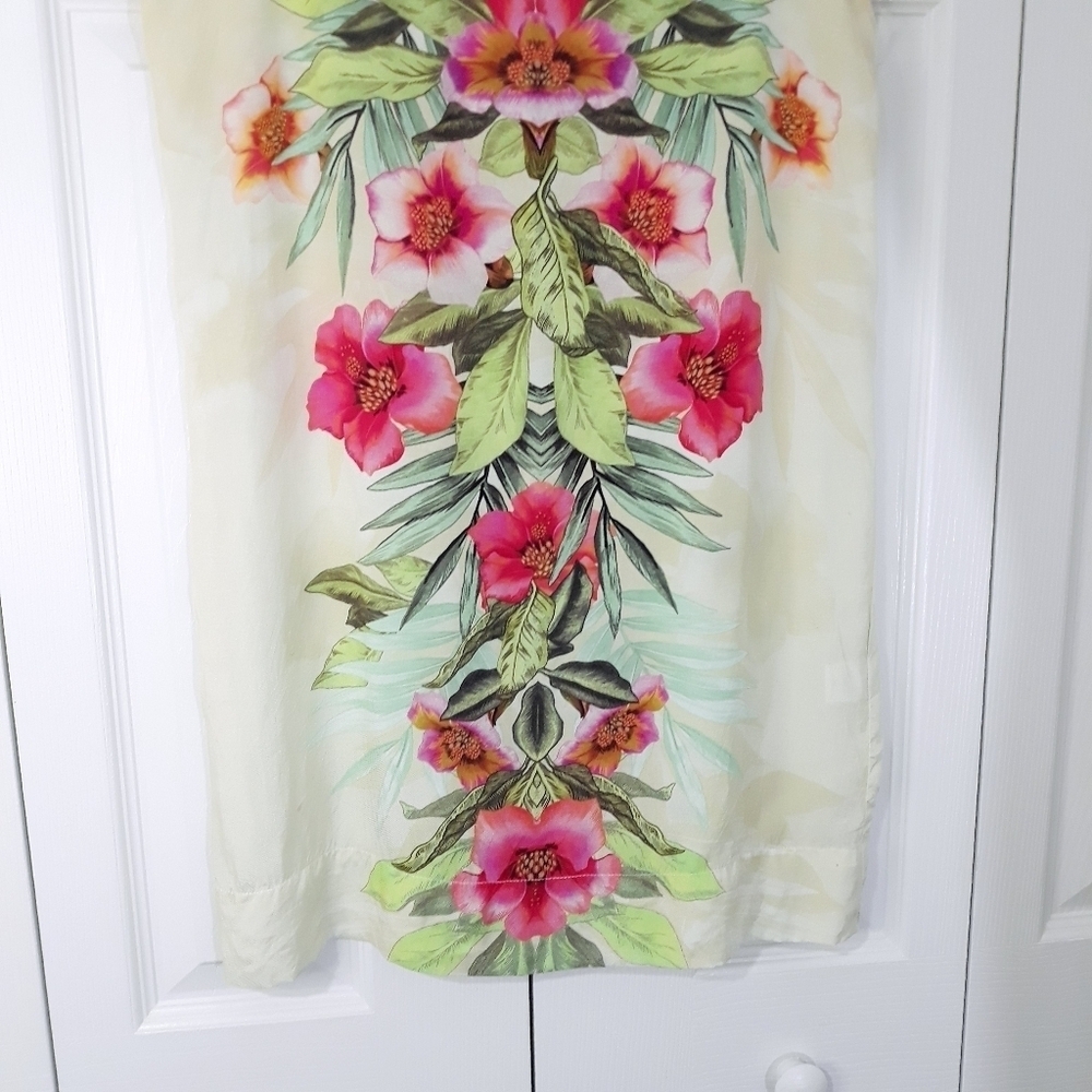Sam & Lavi by Anthropologie Mini Tank Dress Floral Sleeveless USA Oversi… - Picture 6 of 13